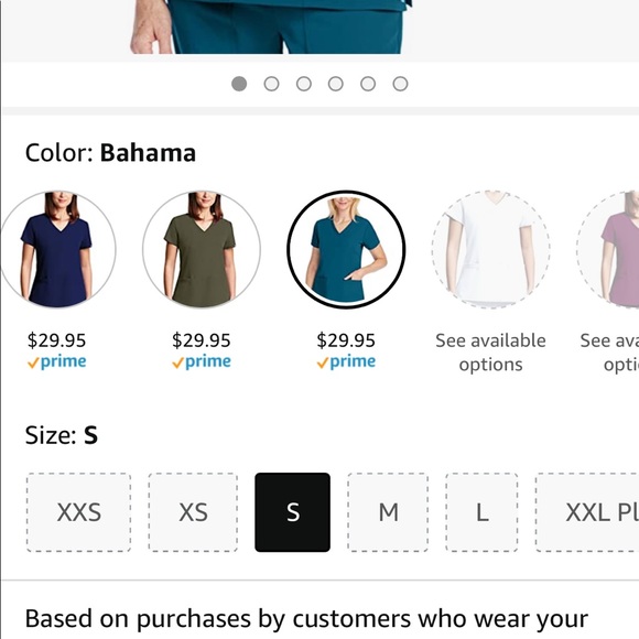 Greys anatomy barco scrubs set xs - Picture 4 of 10